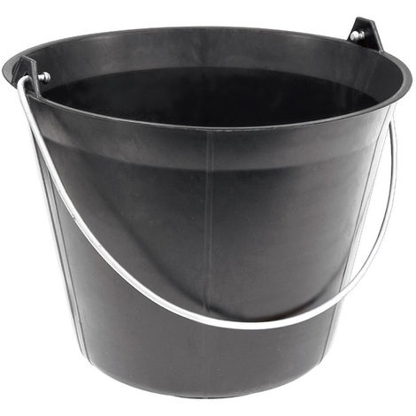 Seau plastique noir 11 L MOB GROUPE - 341000