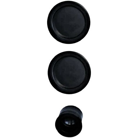 Serrure pour Galandage KLOSE besser / Doigt Et Coupelles noirs.