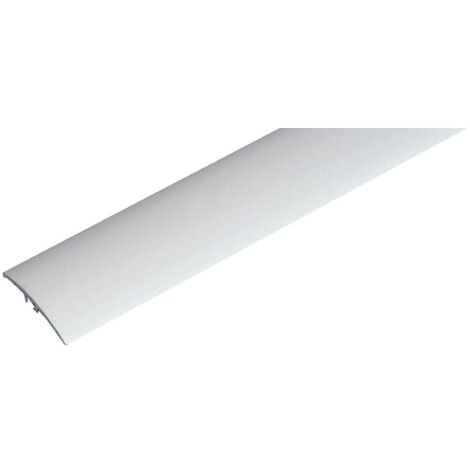 Seuil de rattrapage de niveau fixation par clou-vis finition aluminium naturel 41 x 2700 mm - DINAC