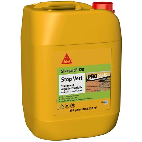 Sikagard 120 - Stop Vert Traitement algicide et fongicide Conditionnement: 20L