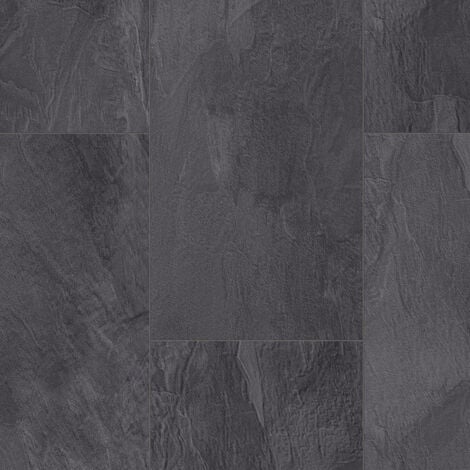 sol stratifié effet parquet - ép 8mm - Yukon Slate - boite de 11 lames soit 2,28 m2 - H2O FLOOR 1526 - PEFC 70%
