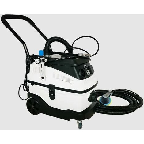 SOLARY DG23A Meulage Pneumatique avec Système d'Extraction de Poussière, Polisseuse de Voiture, Ponceuse. pour Véhicule, Mur, Sol, etc. 20 pcs Papier Abrasif.