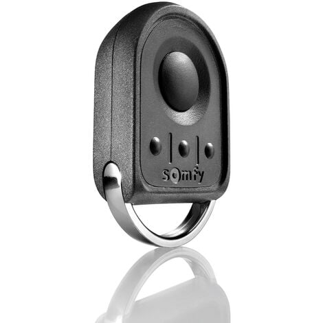 SOMFY 1870880 - Télécommande Keygo io - Pour commander jusqu'à 4 moteurs de porte de garage ou portail io