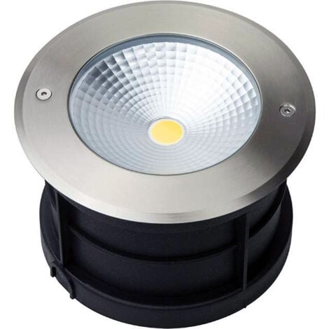 Spot LED encastrable sol 20W étanche IP67 - Blanc Naturel 4000K 1750lm - éclairage encastré diamètre 165mm