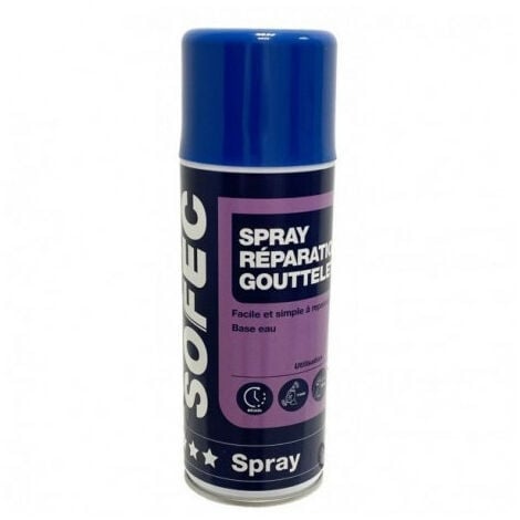 Spray Réparation mur blanc Goutelette 400ml - SOFEC