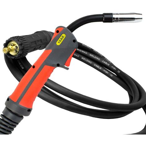 STAHLWERK MIG MAG Torche de soudage AK15/MB15 5m de flexible Raccord central européen