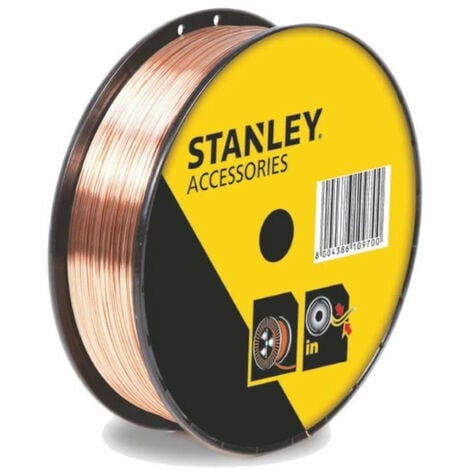 STANLEY 460628 Bobine fil acier pour soudure MIG/MAG sans gaz - Ø 0,9 mm - 0,9 kg