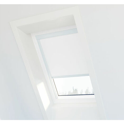 Store occultant compatible Velux ® MK04 - Blanc
