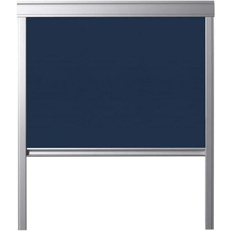 Store occultant pour fenêtre de toit VELUX, S06, 606, 4 Bleu Foncé