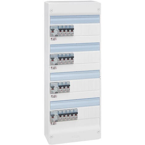 Tableau électrique équipé LEGRAND 093059 - Spécial pour logement T6