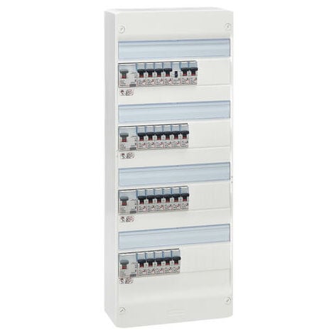 Tableau électrique pré cablé LEGRAND - 4 rangées - T6 093069