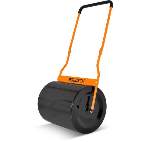 Tabur - Rouleau à gazon manuel de 50 cm avec poignée ergonomique. Rouleau de jardin avec capuchon amovible et capacité maximale de 62L.