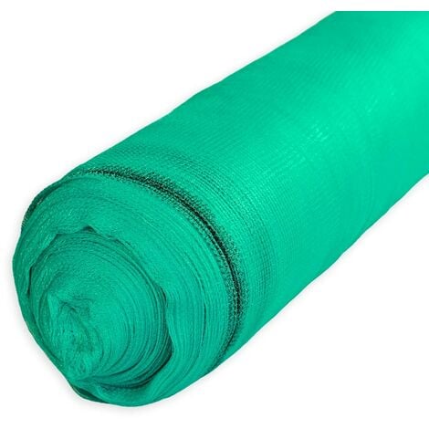 TECPLAST Filet d'échafaudage Vert 3,07x20 m 50EC - Qualité PRO - Filet de protection d'échafaudage pour chantier - Pare-gravats