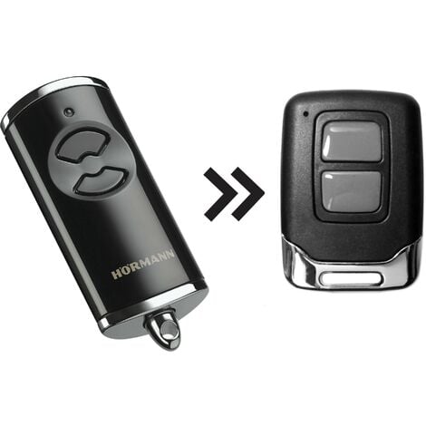 Télécommande ALLOTECH HOR2 compatible avec Hormann HSE2-868-BS, HSE4-868-BS, Compatible BiSecur