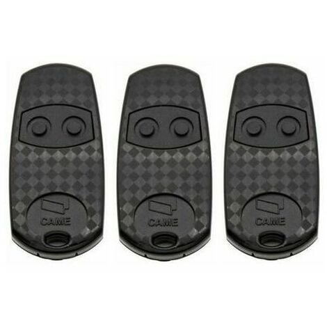 Telecommande pour Came TOP432EV 3 pieces. Frequence de code fixe 433,92 MHz.