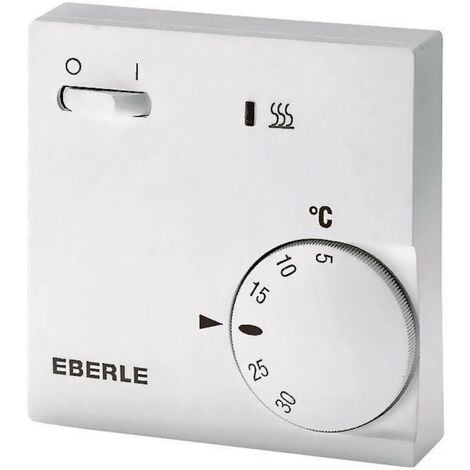 Thermostat dambiance Eberle RTR-E 6202 montage apparent (en saillie) programme journalier 5 à 30 °C