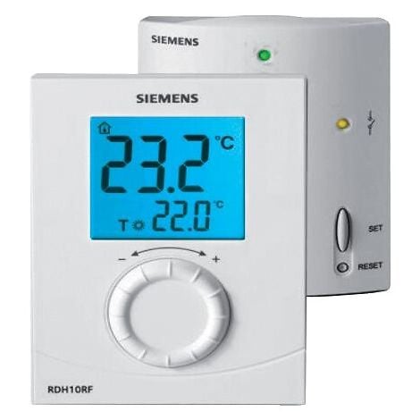 Thermostat électronique sans fil RDH100RF/SET - SIEMENS
