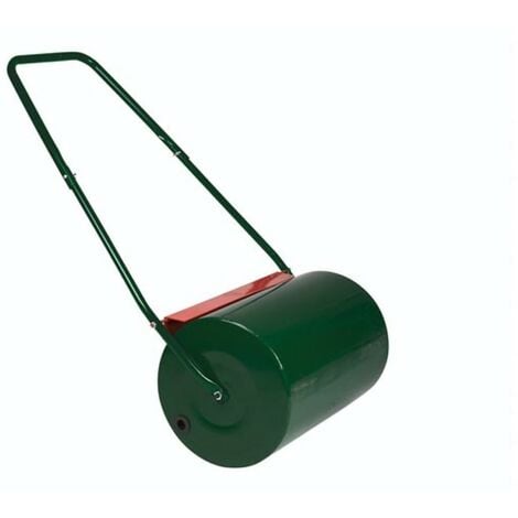 Toolland Rouleau de gazon en métal de 50 cm pour une pelouse parfaite, avec raclette à saleté