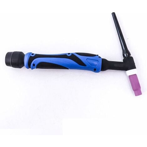 Torche de soudage TIG, pistolet TIG WP26 TIG26 Torche de refroidissement à l'air de 4 mètres 13 mètres, pour machine à souder TIG 180A-220A (Tête de torche seulement)