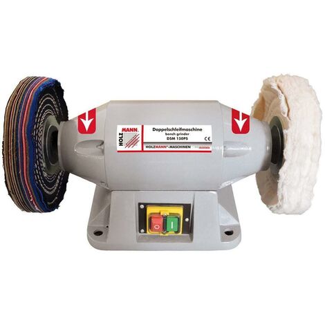 TOURET À POLIR DE POLISSAGE POLISSEUSE 150 MM HOLZMANN DSM150PS