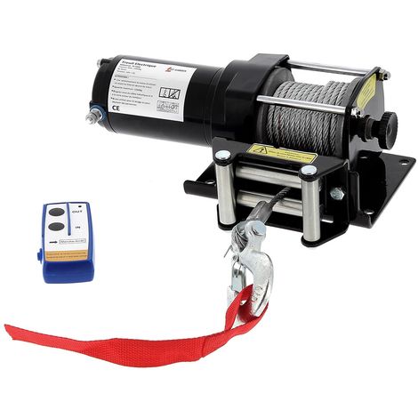 Treuil électrique GT MARKET - Avec télécommande sans fil - 1360 kg