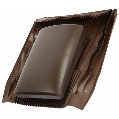 Tuile de ventilation plate universelle Klöber® Venduct DN 100 brun