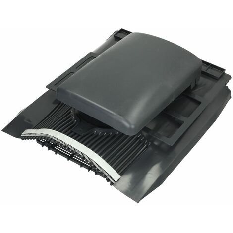 Tuile de ventilation plate universelle Klöber® Venduct DN100 anthracite