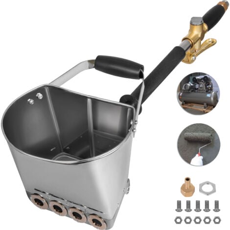 VEVOR Mortier Ciment Pulvérisateur Pistolet Mur 4 Jet Poids Légereight Peint Sprayer