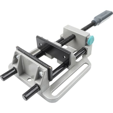 wolfcraft - Étau Universel en Fonte d'Aluminium, Ouverture jusqu'à 100 mm - réf. 3410000
