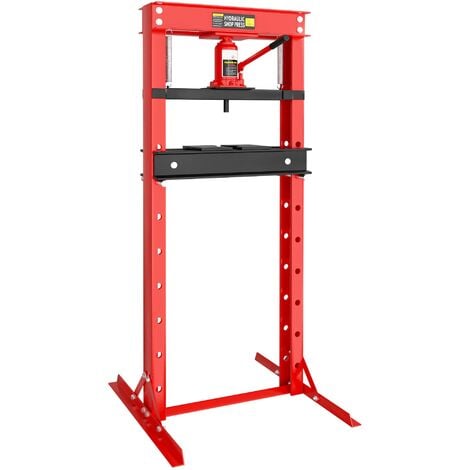 XPOtool Presse hydraulique Presse atelier Presse cadre Force de pressage de 12 Tonnes Vérin