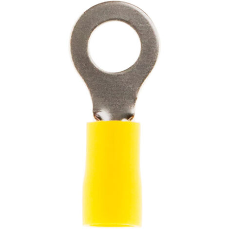 10 cosses jaune rondes 6 mm - Zenitech