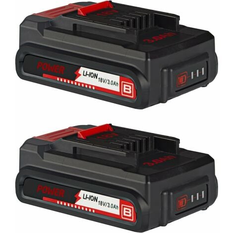 3000mAh pour batterie de Einhell Power X-Chang Remplacement pour Einhell Power X-Change Batterie Compatible avec Toutes Les Batteries 18 V Einhell Tools avec Affichage LED