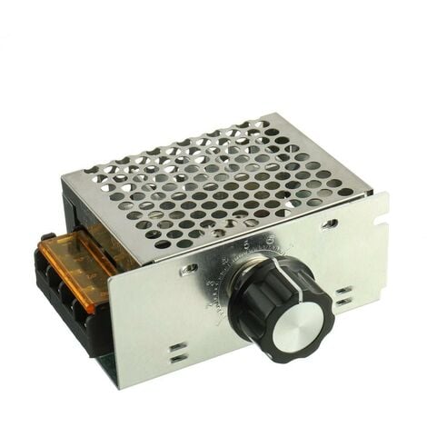 4000W Haute Puissance SCR Régulateur de Tension Électronique 220V AC Moteur Régulateur de Vitesse Gradateur Thermostat