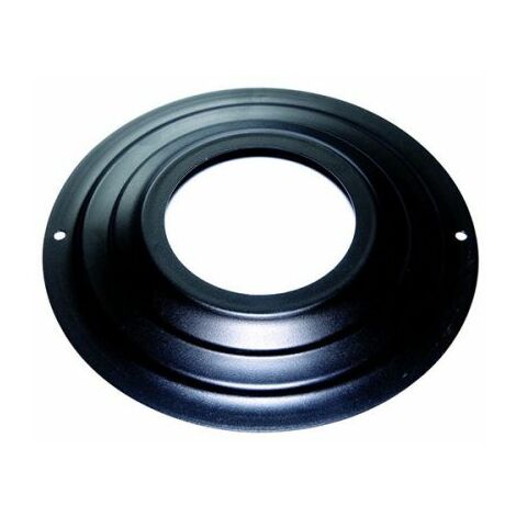 80 mm rosette d. externes 230 mm. pellets peints de cheminée noir