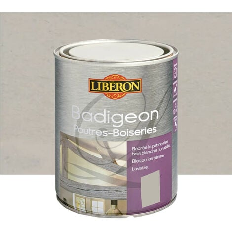 Badigeon Poutres & Boiseries LIBÉRON Bois grisé 1 L