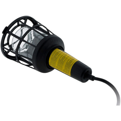 Baladeuse plastique filaire 60W E27 sans ampoule 5m