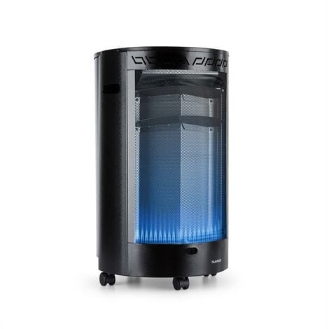 Bonaparte Fire Radiateur Poêle à gaz 4200W système ODS noir