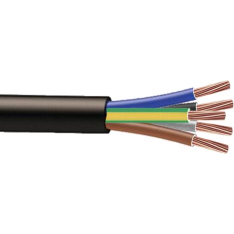 Cable RO2V 5G6mm² à la coupe (minimum 10m)