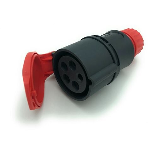 CEE 3P+N+E 16A-6h 380-415V IP44 Gris mod.10372 prise industrielle