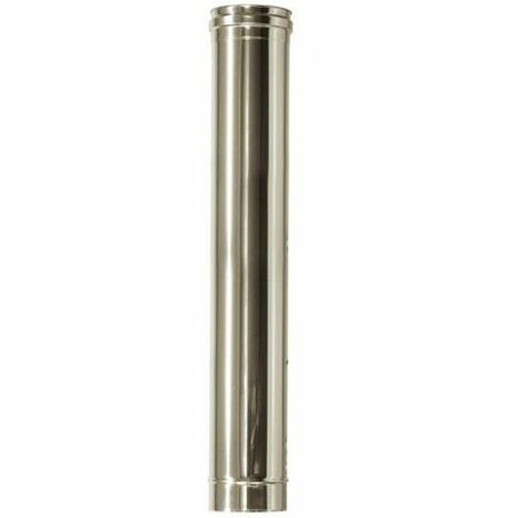 cheminée isolé INOX dn 80/130 longueur 1 mt