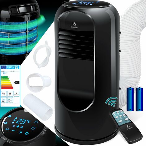 Climatiseur mobile KESSER Sky Tower 4 en 1 9 000 BTU/h (2 600 watts) 2.7 KW A