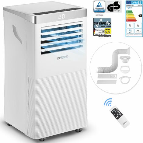 Climatiseur mobile MONZANA MZKA780 Blanc Classe A
