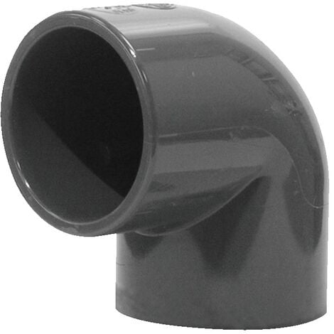 Coude 90° PVC pression petit rayon Femelle Femelle ø50