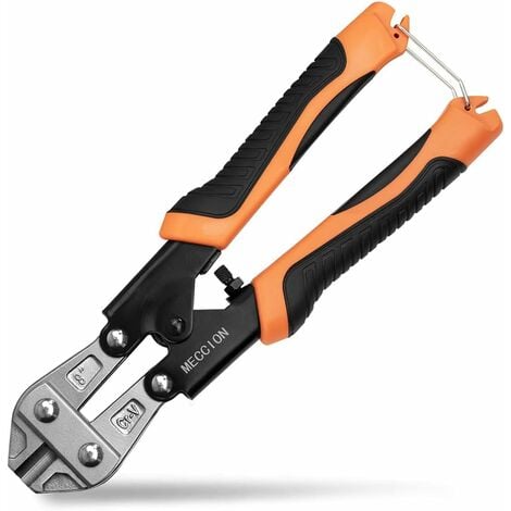 Coupe Boulons,Boulon Coupeur pour Fil d'acier, Fil, Câble, Chaîne, Treillis Métallique, Ressort avec Poignée Confortable en Caoutchouc Souple-DPZO