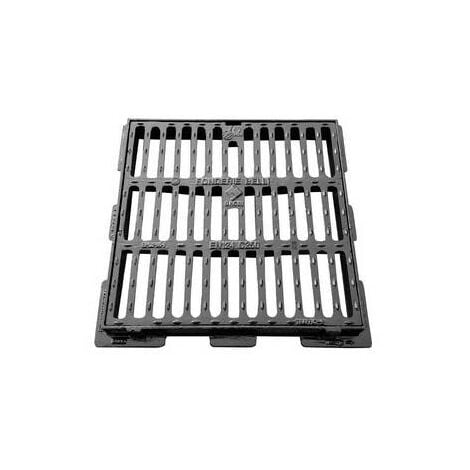 Drainage plat en fonte c250