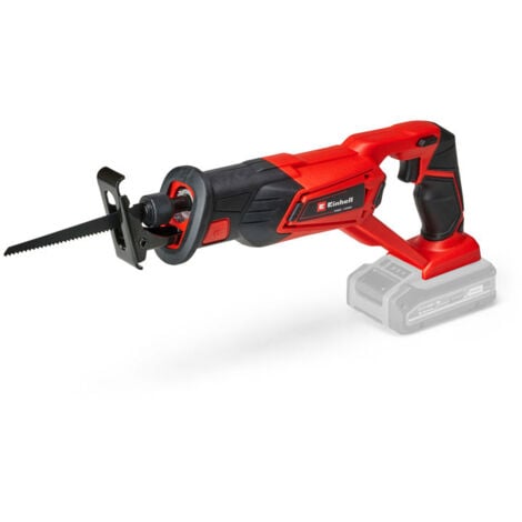 Einhell Scie sabre sans fil TE-AP 18 Li Solo -Power X-Change (18V, Hauteur de course 22 mm, Légère et maniable) Livré sans Batterie ni Chargeur