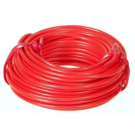 FIL ELECTRIQUE AUTO SOUPLE 1.5 mm² ROUGE (10 M)