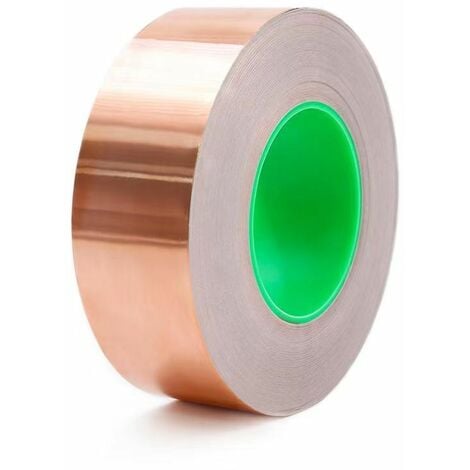 GABRIELLE Ruban Cuivre Répulsif Anti-Limaces 50 Mm X 20 M, Protection Autocollant Escargot - Blindage Emi, Ruban Feuille De Cuivre Contre Les Escargots