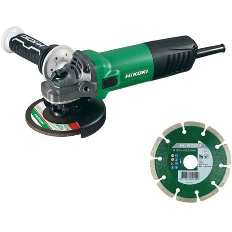 HIKOKI Meuleuse 125 mm 1200 W + disque - G13SWYMZ