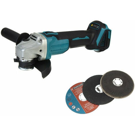 Meuleuse d'angle sans fil 125mm 18V 4 vitesses pour Makita Batterie + accessoires (Machine Seule)